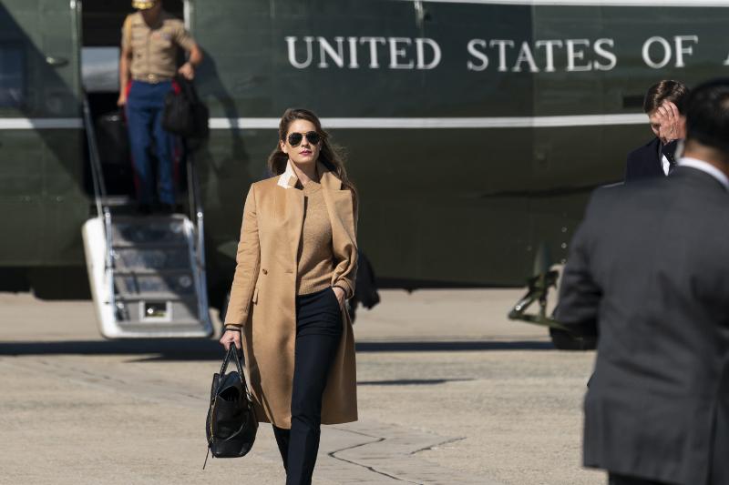 Top Trump aide Hope Hicks tests positive for coronavirus