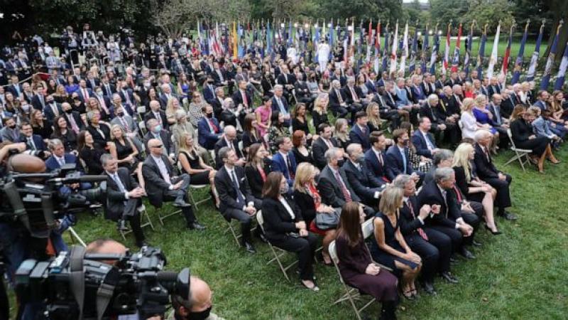 4 attendees of SCOTUS nomination at Rose Garden test positive for COVID-19