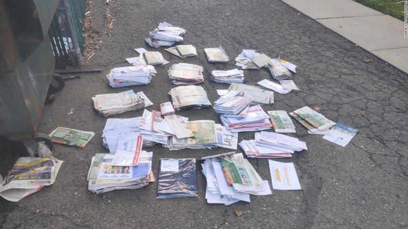 DOJ charges mail carrier for dumping mail and ballots in New Jersey dumpsters - CNNPolitics