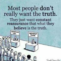 Daddy Freeze writes about why people prefer lies to the truth. - Daddy Freeze