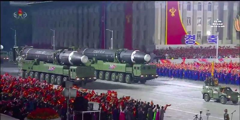 Emergency meeting held in South Korea after North Korea parades new missiles