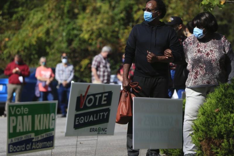 'Black people are literally voting like their lives depend on it,' contributing to record early vote