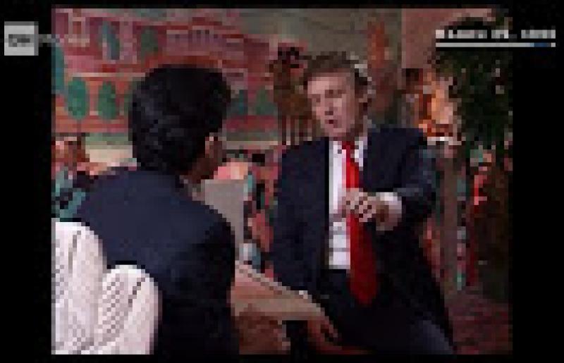 Resurfaced clip from 1990 shows Trump storm out of interview when asked about his finances