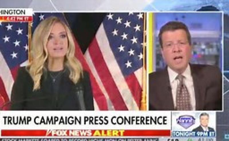 Fox News Host Neil Cavuto Cuts Off Kayleigh McEnany for Spreading Election Lies