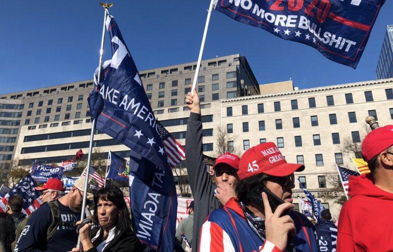 Thousands Of White Supremacists Descend On DC For 'Million MAGA March' 