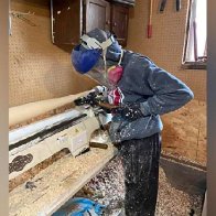 An Iowa boy is selling baseball bats he makes from fallen trees to raise money for storm victims