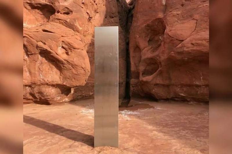 A 2020 space oddity? Mysterious metal object found in Utah desert