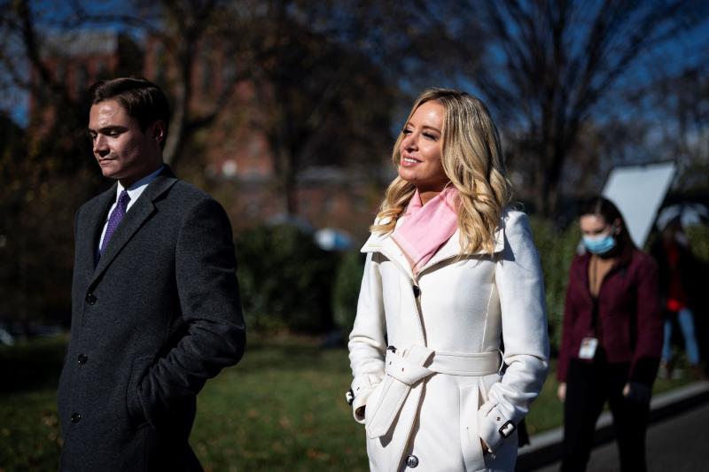 Kayleigh McEnany's peculiar complaint about coverage of Biden's all-female press team