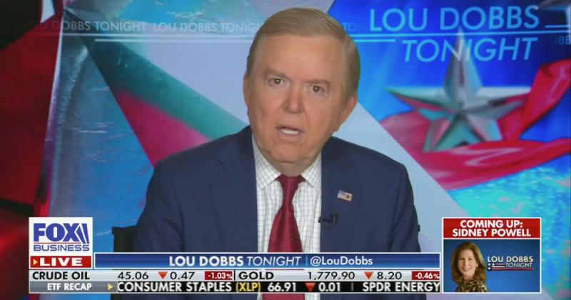 Lou Dobbs Rages at FBI, DOJ, Bill Barr, Brian Kemp, ‘RINOs,’ and the ‘Deep State’ as He Frantically Tells Trump They’re Trying to ‘Overthrow Your Presidency’