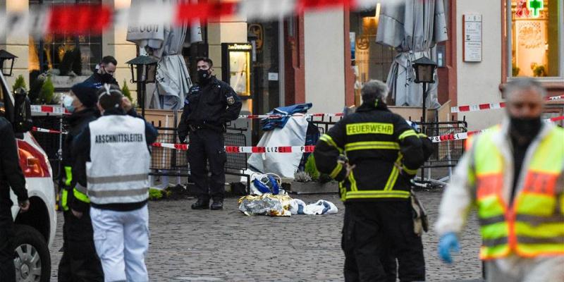 Crash in German city of Trier leaves five dead, including a 9-month-old