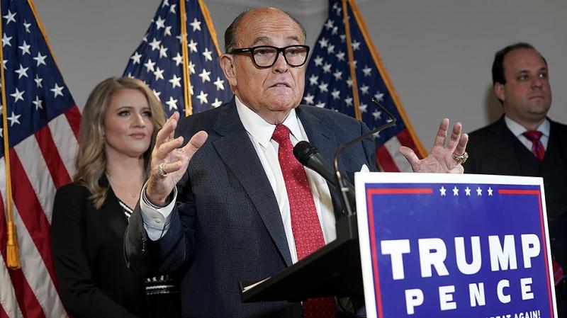 Giuliani has tested positive for coronavirus, Trump says