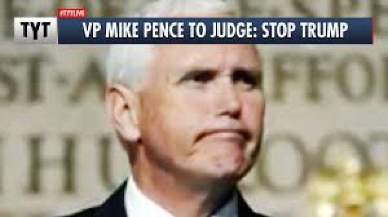 Pence Tells Judge to Kill Trump's Coup Attempt