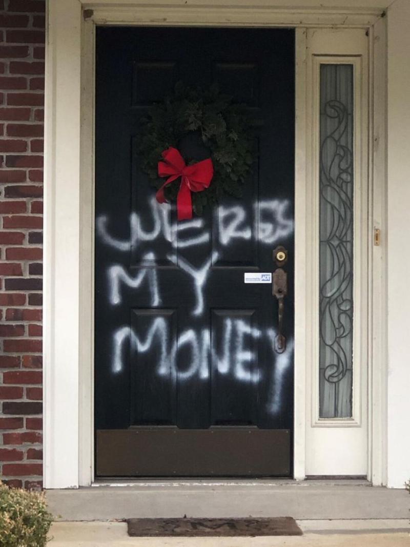 Senator Mitch McConnell’s Louisville home vandalized