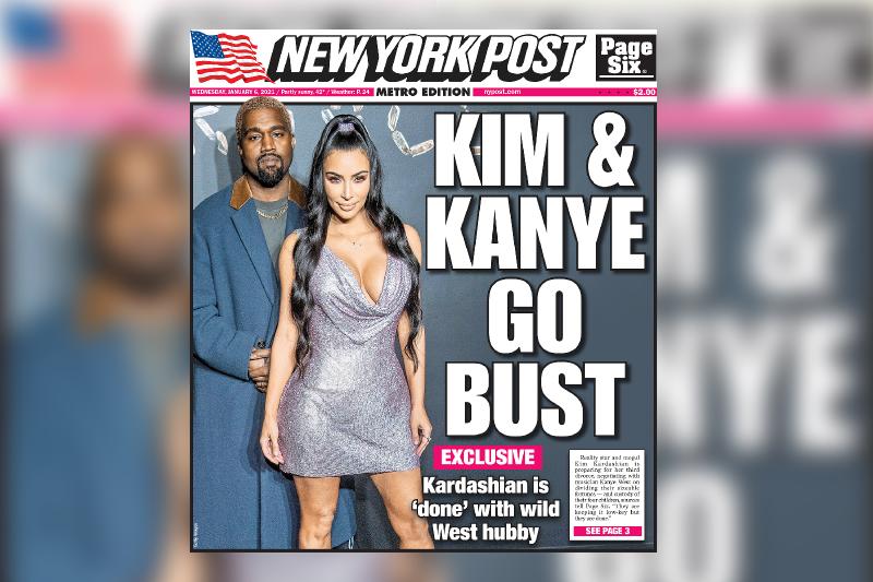 Kim Kardashian, Kanye West getting a divorce: 'She's done'
