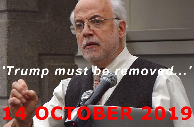No to American fascism! Build a mass movement to force Trump out!   ( OCT 24, 2019  )