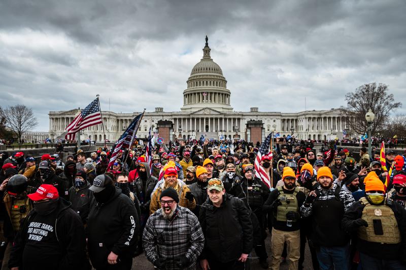 Pro-Trump Mob's Attack on the Capitol Is White Supremacy on Parade - Rolling Stone