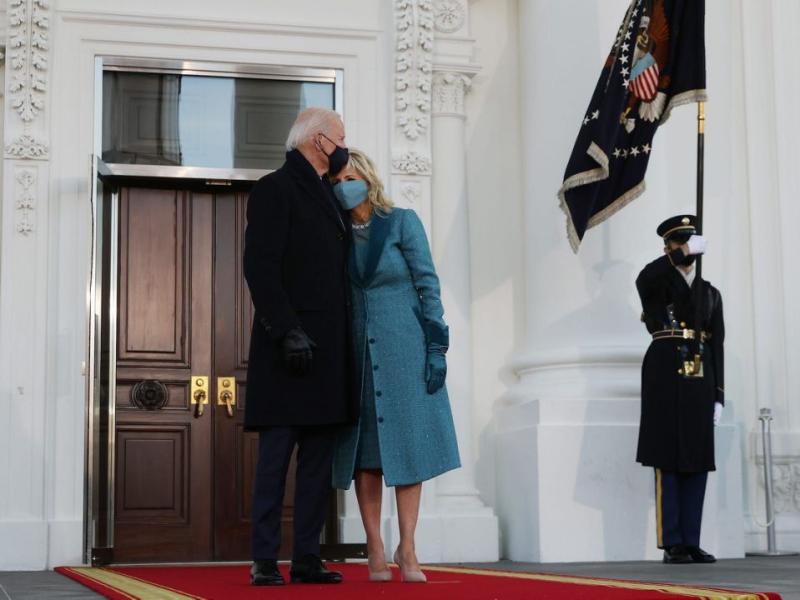 The Bidens were reportedly left waiting outside the White House on Inauguration Day because Trump sent the staff home