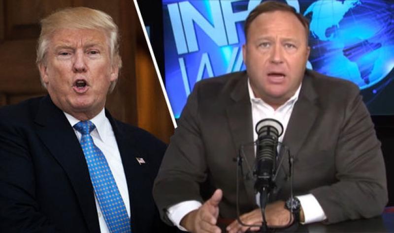 Alex Jones and Donald Trump: How the Candidate Echoed the Conspiracy Theorist on the Campaign Trail