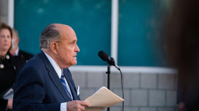 Rudy Giuliani Sued by Dominion Voting Systems Over False Election Claims