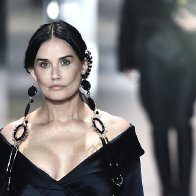 Demi Moore Makes Surprise Runway Appearance in Fendi Couture Show
