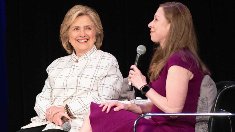 Oh no, the Clinton gals are back and feisty.