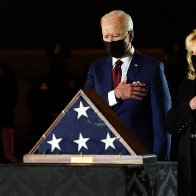 Body of slain Capitol Police officer lies in state at Capitol rotunda