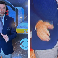 CBS Super Bowl analyst Tony Romo trolled after he developed a wet spot on his crotch area during live broadcast