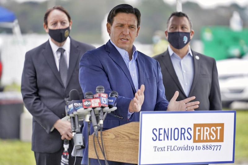 DeSantis threatens to withhold COVID vaccine over complaints - South Florida Sun-Sentinel