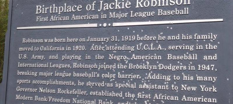 Jackie Robinson Memorial Among Several Black Georgia Landmarks Vandalized With Bullet Holes