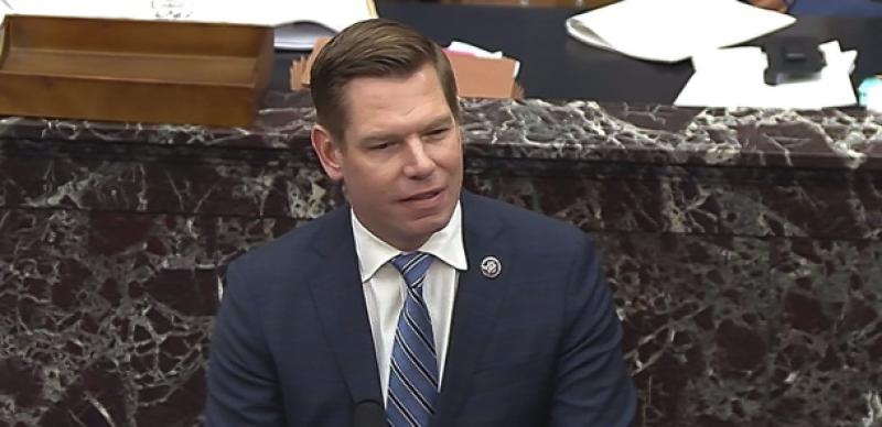 Eric Swalwell sues Trump and allies for violating civil rights with Jan. 6 incitement