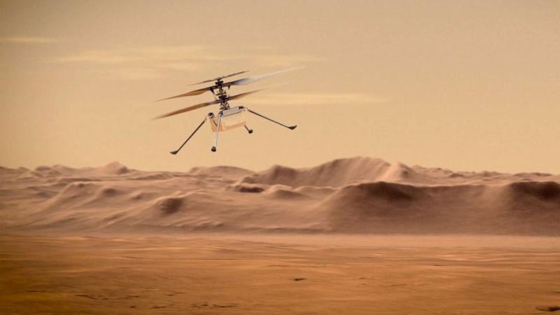 NASA to attempt history-making helicopter flight on Mars - ABC News