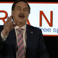 Mike Lindell says his company MyPillow is suing Dominion for $1.6 billion