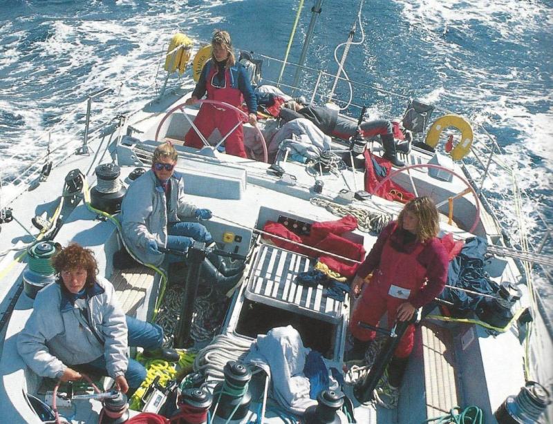 With An All-Female Crew, 'Maiden' Sailed Around The World And Into History