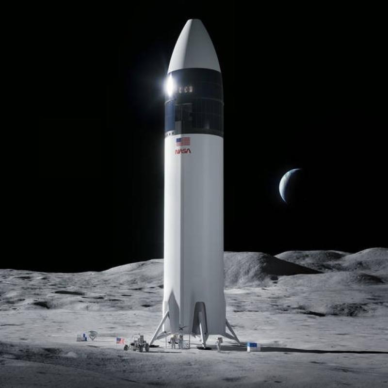 As Artemis Moves Forward, NASA Picks SpaceX to Land Next Americans on Moon