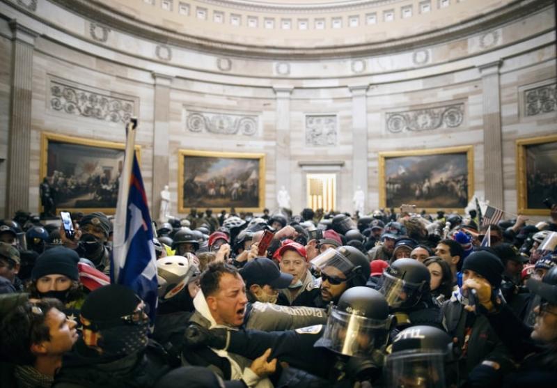 Republican loyal to Trump claims Capitol riot looked more like 'normal tourist visit'