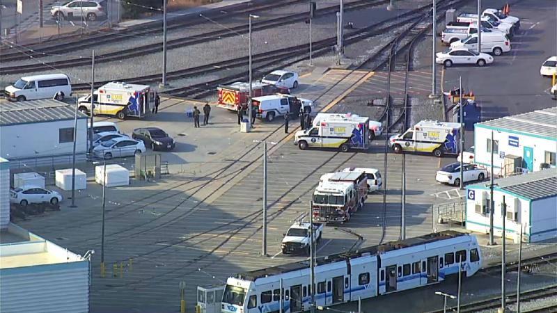 Employees among 'multiple casualties' in shooting at San Jose rail yard, sheriff says