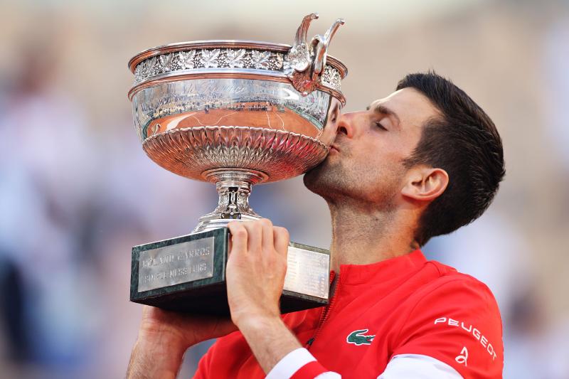 Kid goes crazy after receiving racket from Novak Djokovic after French Open triumph