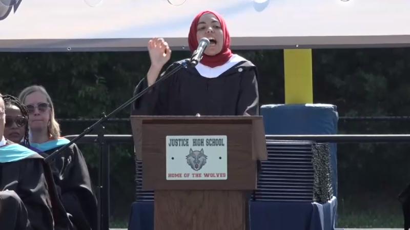 Dem Tells High School Grads They’re Entering A World Of “Capitalism” and “White Supremacy,” Encourages Them To Remember “Jihad” And Reject Objectivity