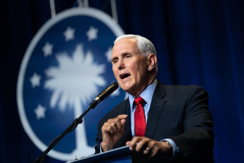 Mike Pence heckled as 'traitor' at Faith & Freedom conference
