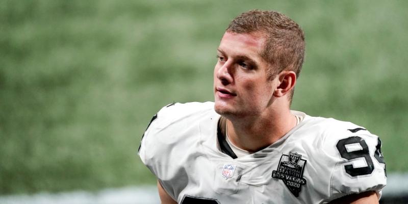 Raiders defensive end Carl Nassib becomes first active NFL player to come out as gay