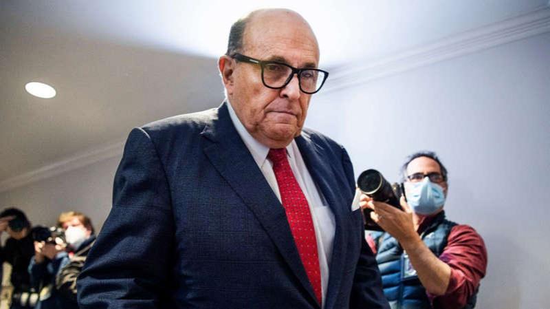 BREAKING: Rudy Giuliani's law license has been suspended.