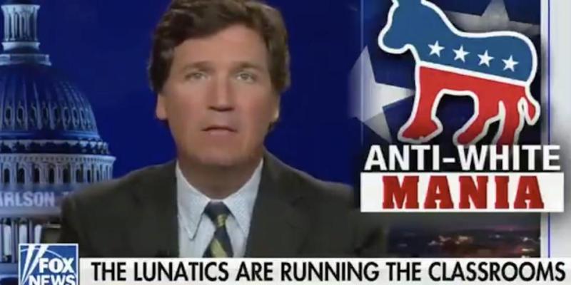 Tucker Carlson called for cameras in classrooms to make sure teachers don't tell kids about critical race theory
