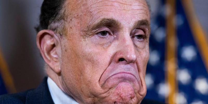 Rudy Giuliani's election fraud hotline was inundated with 'thousands of dick pics' and animal porn, new book says