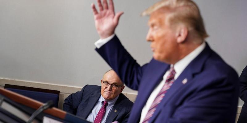 Trump has cut off Rudy Giuliani, and is annoyed that he asked to be paid for his work on challenging the election, book says
