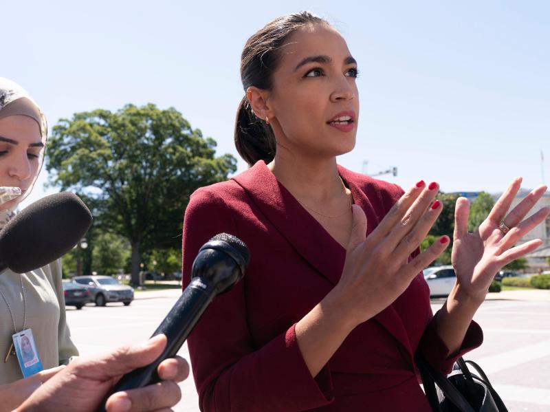 AOC vows progressives will 'tank' the bipartisan infrastructure bill if a reconciliation bill including more care-economy and climate change measures isn't passed in tandem