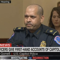 D.C. Police Officer Gonell Slams Trump's Comments: 'I'm Still Recovering From Those Hugs And Kisses'