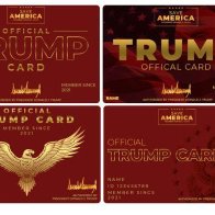 People Think There’s Something ‘Third Reich’ About Trump’s New Cards For Supporters