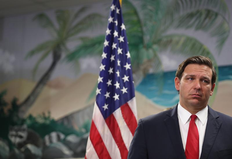 Ron DeSantis' Approval Rating Tanks as COVID Delta Variant Ravages Florida