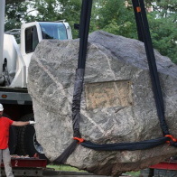 Boulder that provoked controversy removed from UW-Madison campus