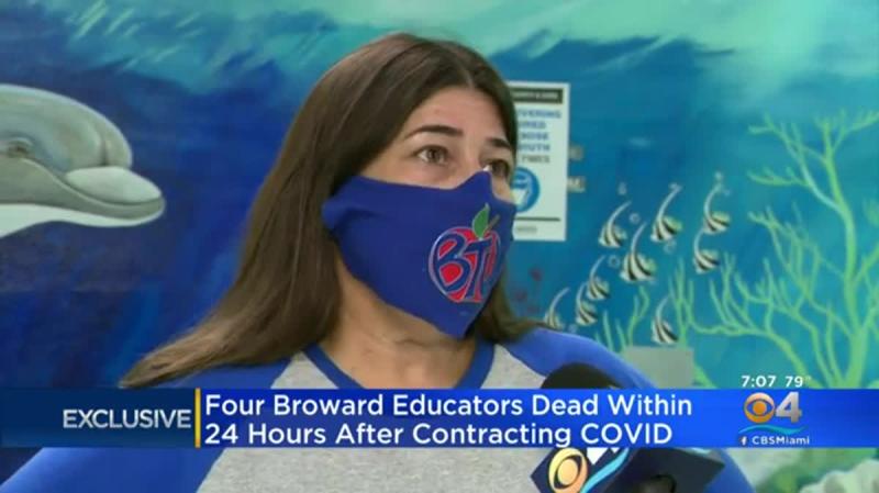 Four Broward County Teachers Die From COVID In 24 Hours 